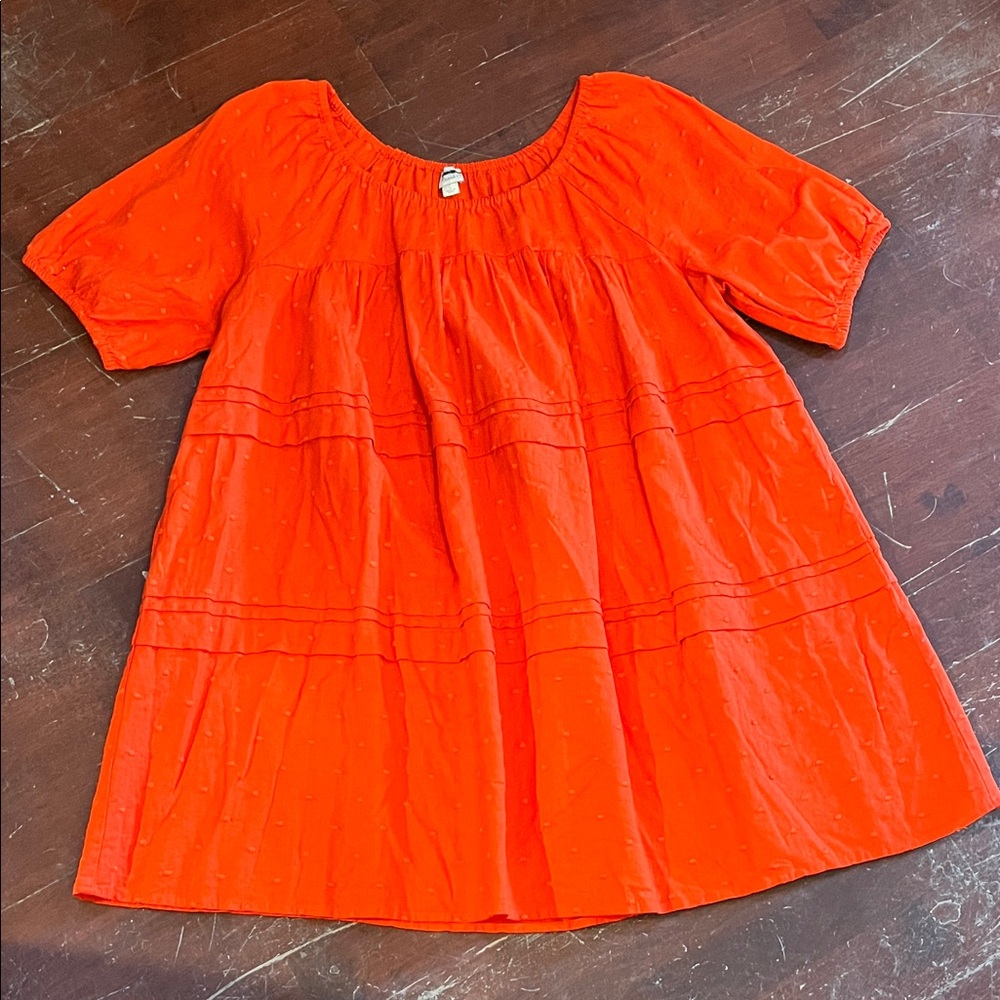🌻3/$15🌻 LOFT Beach Orange Women's Dress/coverup